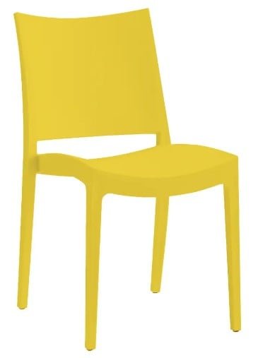 SILLA COMEDOR TERRAZA - KIRO AMARILLO