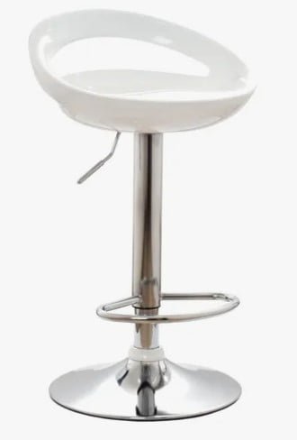 SILLA BAR BUTACO OV-ASTER GIRATORIA FIBRA DE VIDRIO