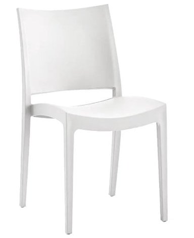 SILLA COMEDOR TERRAZA - KIRO BLANCO - 2
