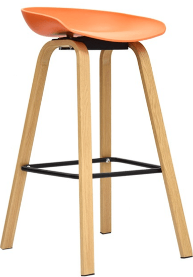 SILLA BAR CAJERA - MISURI NARANJA
