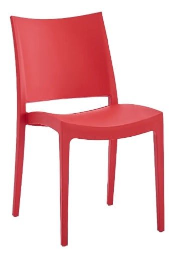 SILLA COMEDOR TERRAZA - KIRO ROJO