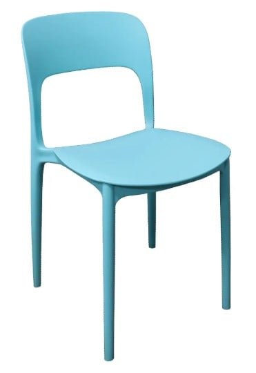 SILLA COMEDOR TERRAZA - OBI TURQUESA