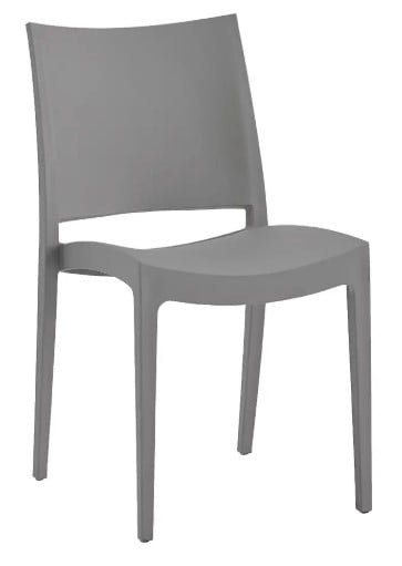 SILLA COMEDOR TERRAZA - KIRO GRIS - 2