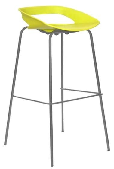 SILLA BAR CAJERA - TRIBECA AMARILLO