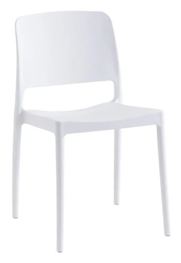 SILLA COMEDOR TERRAZA  - HAPPY BLANCO