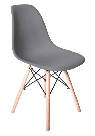 SILLA COMEDOR TERRAZA - EAMES GRIS - 2
