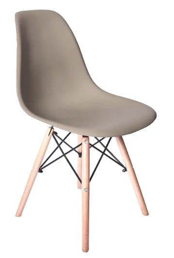 SILLA COMEDOR TERRAZA - EAMES BEIGE