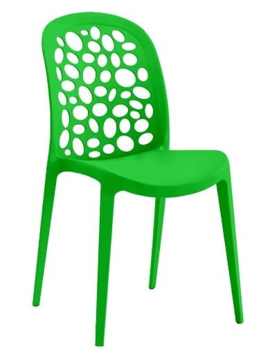 SILLA COMEDOR TERRAZA - BURBUJA VERDE