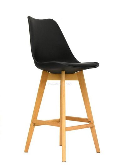 SILLA BAR CAJERA - EMA NEGRO - 1