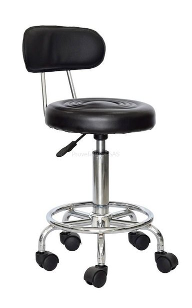 SILLA BAR GIRATORIA - WORK CR NEGRO