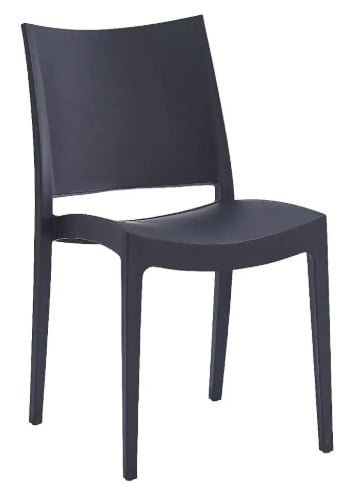 SILLA COMEDOR TERRAZA - KIRO NEGRO