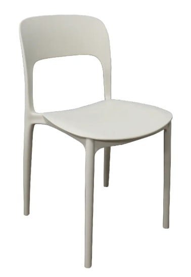 SILLA COMEDOR TERRAZA - OBI BLANCO