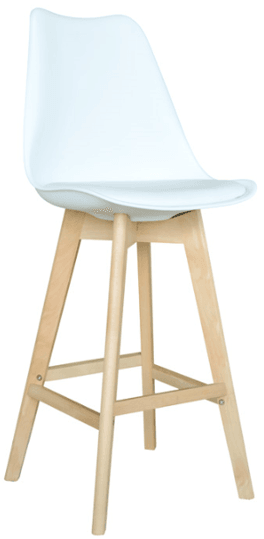 SILLA BAR CAJERA - EMA BLANCO