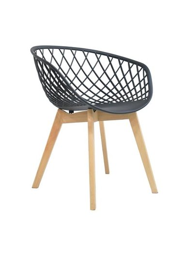 SILLA COMEDOR TERRAZA - ALMA NEGRO