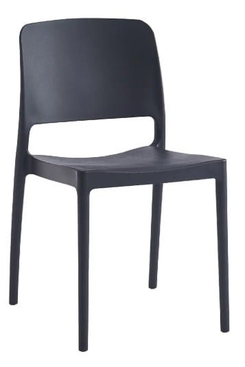 SILLA COMEDOR TERRAZA - HAPPY NEGRO