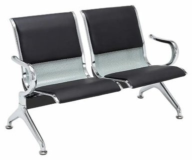 SILLA DE ESPERA TANDEM - CROMADO CT2