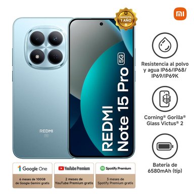REDMI NOTE 15 PRO 5G 8+512GB GLACIER BLUE