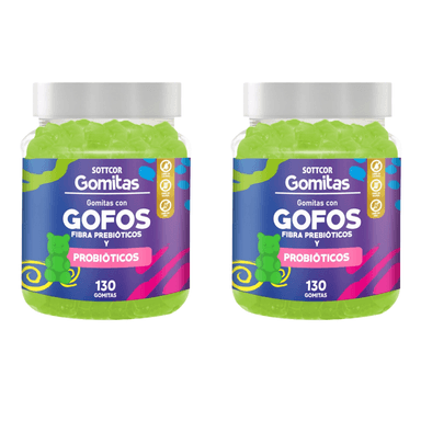 FIBRA PARA NIÑOS GOMITAS SOTTCOR 100GR CHICLE 02 UNID