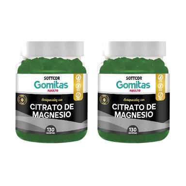 CITRATO DE MAGNESIO PARA ADULTOS 02 UNIDADES - SOTTCOR