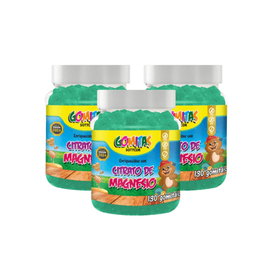 CITRATO DE MAGNESIO EN GOMITAS PARA NIÑOS SOTTCOR 03 UNID