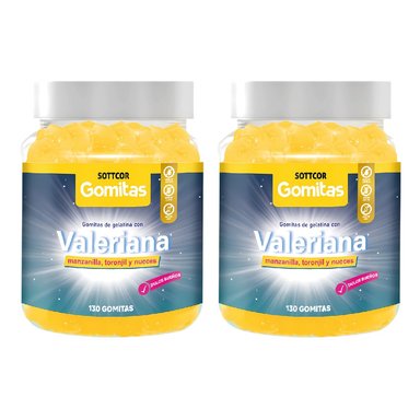 VALERIANA PARA ADULTOS 130 GOMITAS 02 UNIDADES - SOTTCOR