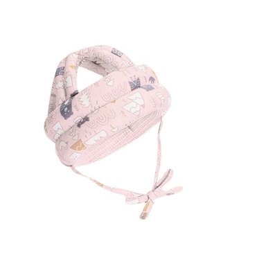 GORRO ANTI CAIDA PARA BEBES ROSADO