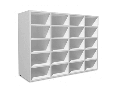 ZAPATERA DIBA MUEBLES EROS BLANCO