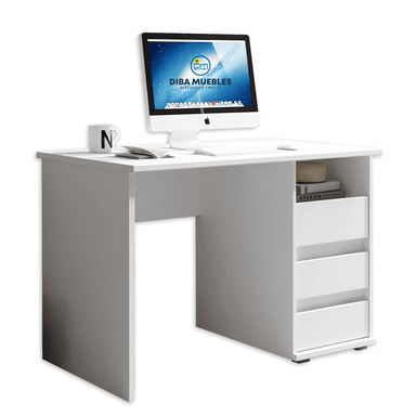ESCRITORIO DIBA MUEBLES MACA BLANCO