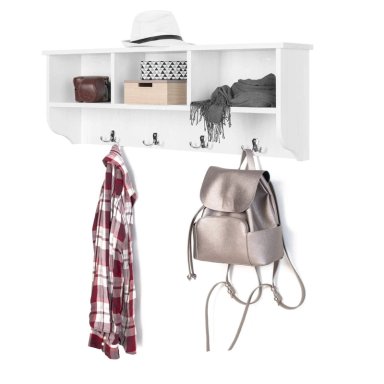 PERCHERO DIBA MUEBLES NAZLI BLANCO