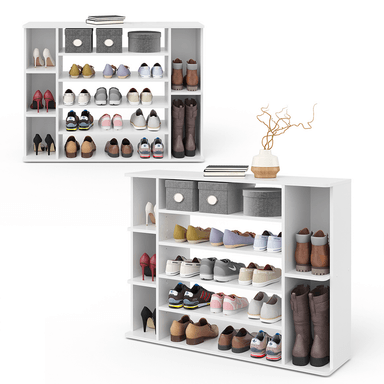 ZAPATERA DIBA MUEBLES YUMO BLANCO