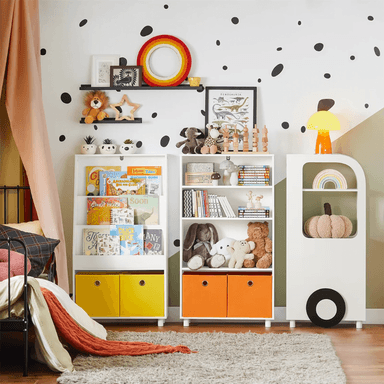 SET DE 3 LIBREROS INFANTIL MULTIUSOS - DIBA MUEBLES - 2
