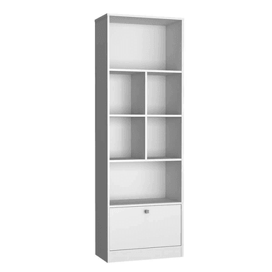 LIBRERO DIBA MUEBLES BALI BLANCO