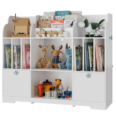 ESTANTE LIBRERO DIBA MUEBLES ZAMIRA BLANCO INFANTIL