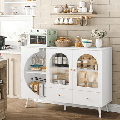 VITRINA DIBA MUEBLES PIETRO BLANCO APARADOR - 2