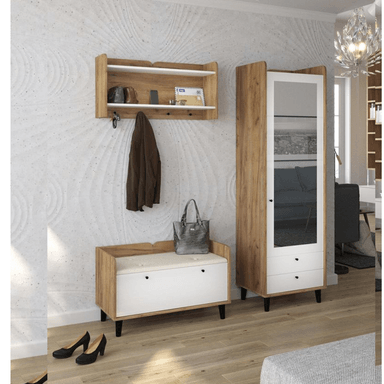 ZAPATERA DIBA MUEBLES VENUS MULTICOLOR CON ASIENTO - 3