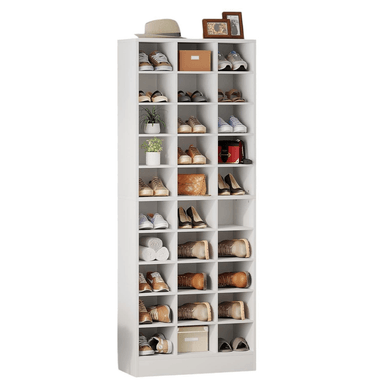 ZAPATERA DIBA MUEBLES CARLY BLANCO AMPLIA 30 PARES