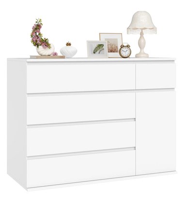 COMODA 5CJ CON 1 PUERTA SARAH - DIBA MUEBLES
