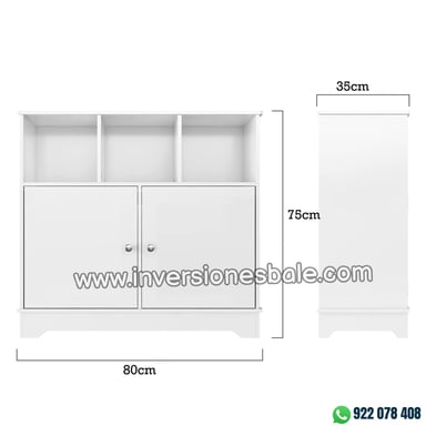 ESTANTE MULTIUSOS MICAH - DIBA MUEBLES - 5