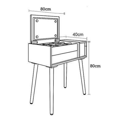 MUEBLE TOCADOR MULTIUSOS JANE - DIBA MUEBLES - 4