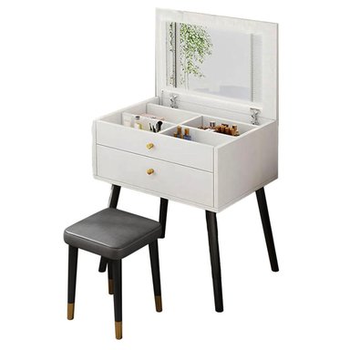 TOCADOR MULTIUSOS CON ASIENTO ODESSA - DIBA MUEBLES