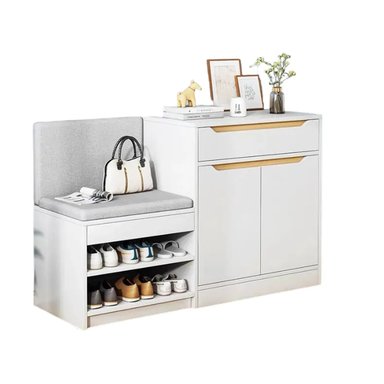 MUEBLE ZAPATERA CON ASIENTO MILDRED - DIBA MUEBLES