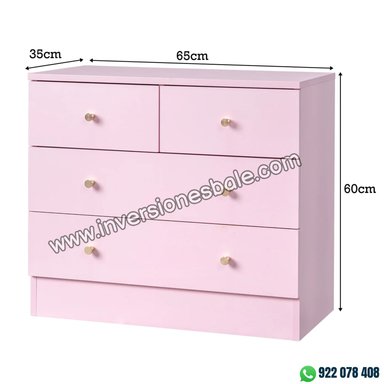 VELADOR CAJONERA MULTIUSOS LENORA - DIBA MUEBLES - 4