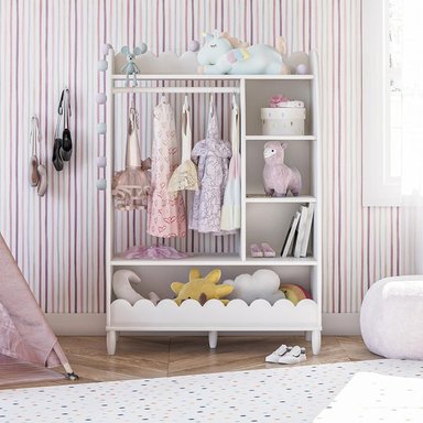 ARMARIO INFANTIL MODERNO NUBE - DIBA MUEBLES - 3