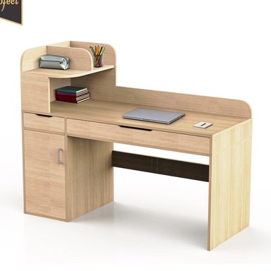 ESCRITORIO CON ESTANTE LAYNA - DIBA MUEBLES