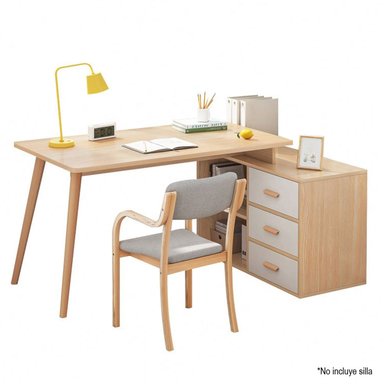 ESCRITORIO  JUVENIL AMPLIO MABEL - DIBA MUEBLES