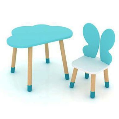 SET INFANTIL MESA + SILLA MARIPOSA - DIBA MUEBLES