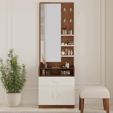 TOCADOR CON ESPEJO MODERNO LYRA ARMADO - DIBA MUEBLES - 3