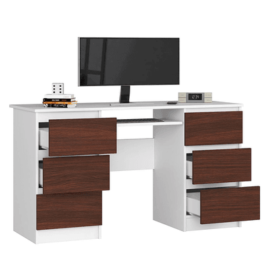 ESCRITORIO MODERNO YUBO CON 6CJ - DIBA MUEBLES