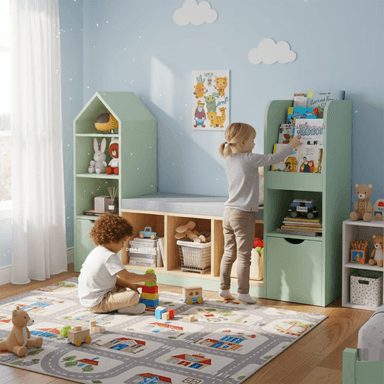 ESTANTE CON ASIENTO INFANTIL KIAME - DIBA MUEBLES - 3