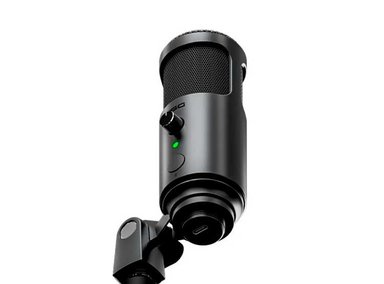 MICRÓFONO USB VSG CONDENSADOR OMKARA TRÍPODE FILTRO NEGRO